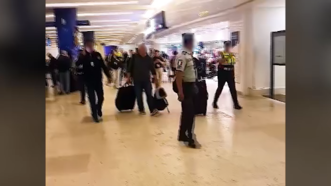 La detención se realizó en el Aeropuerto Internacional de Cancún