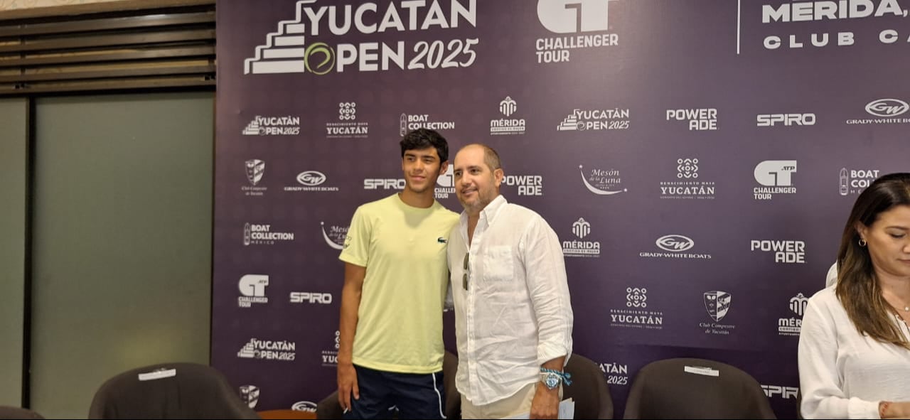 Rodrigo Pacheco buscará el título del Yucatán Open ATP Challenger Tour 75 