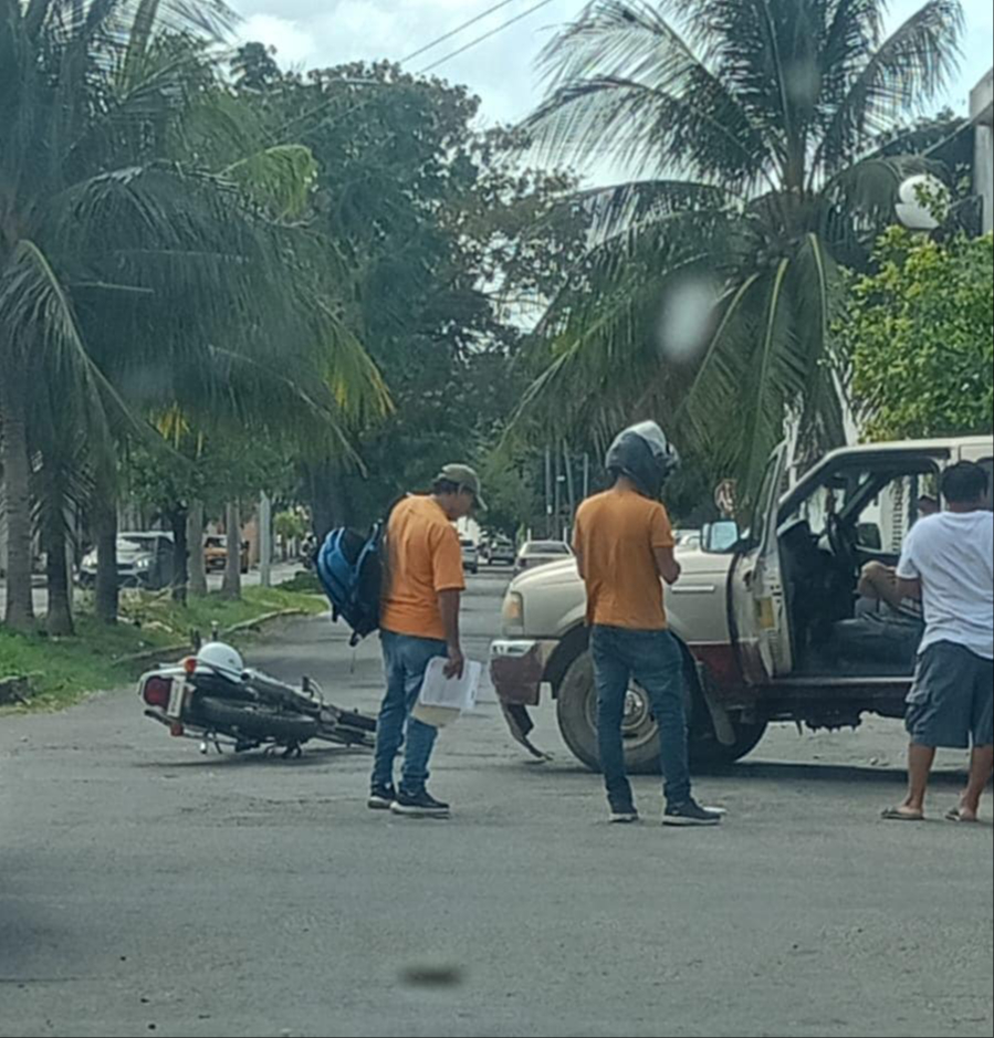 Chetumal registró diversos accidentes viales.