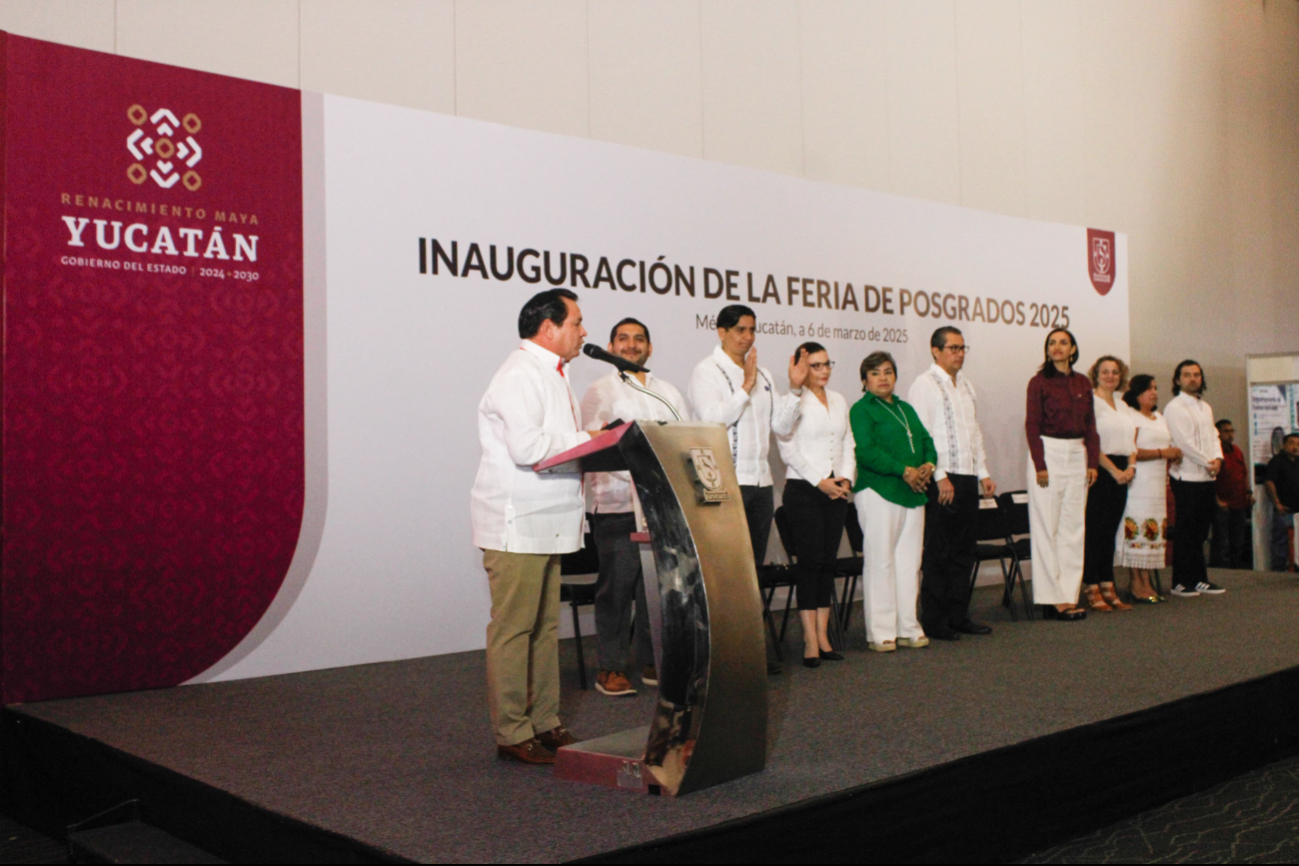 El gobernador Joaquín Díaz Mena destacó la importancia de la Feria de Posgrados