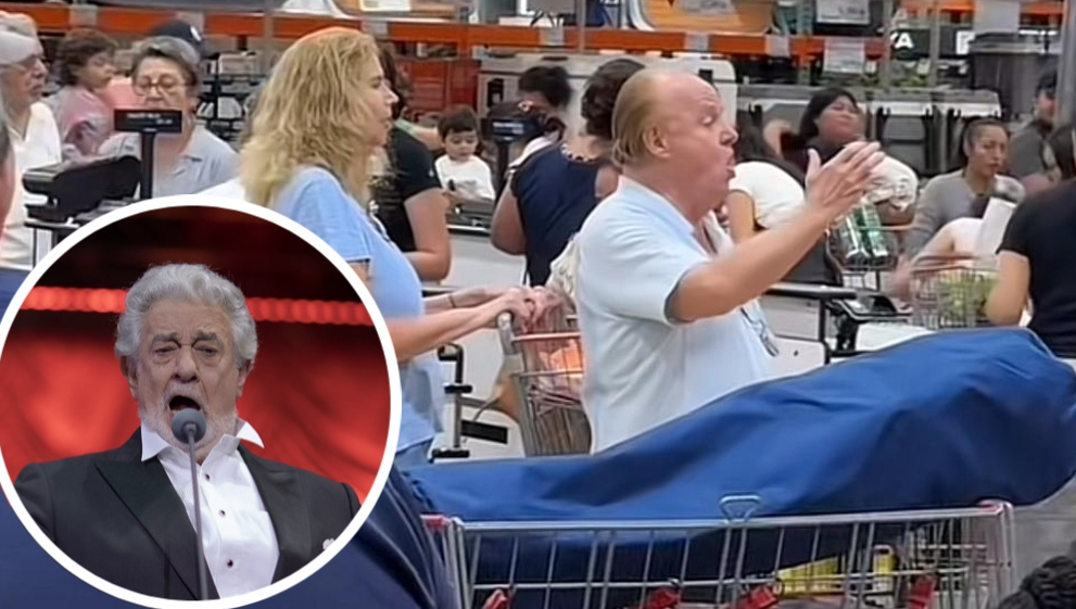 Hombre interpreta canción de ópera en el Costco de Mérida y sorprende a los clientes