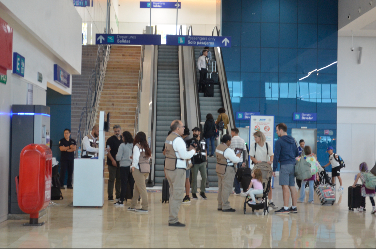 Aeropuerto de Cancún en segundo lugar por índice de inadmisión de turistas extranjeros