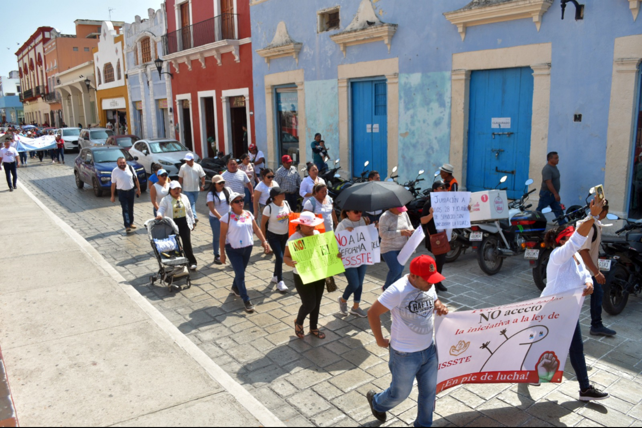 Seduc respalda protesta de docentes por reforma al ISSSTE