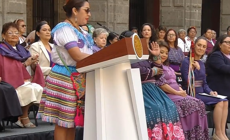 Claudia Sheinbaum encabeza evento del 8M en Palacio Nacional: EN VIVO