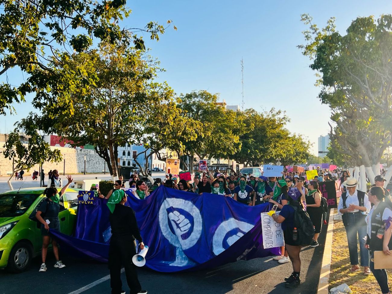 Recorrieron calles del Centro Histórico