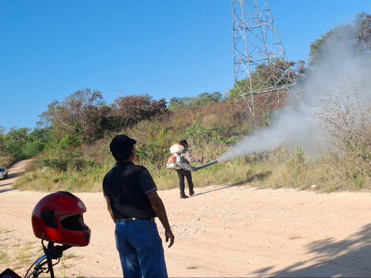 Tres grandes mangas afectaron al municipio del viernes al sábado, y se reproducen a gran velocidad