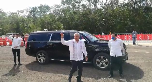 AMLO continúa su gira en Yucatán para supervisar avances del Tren Maya (EN VIVO)