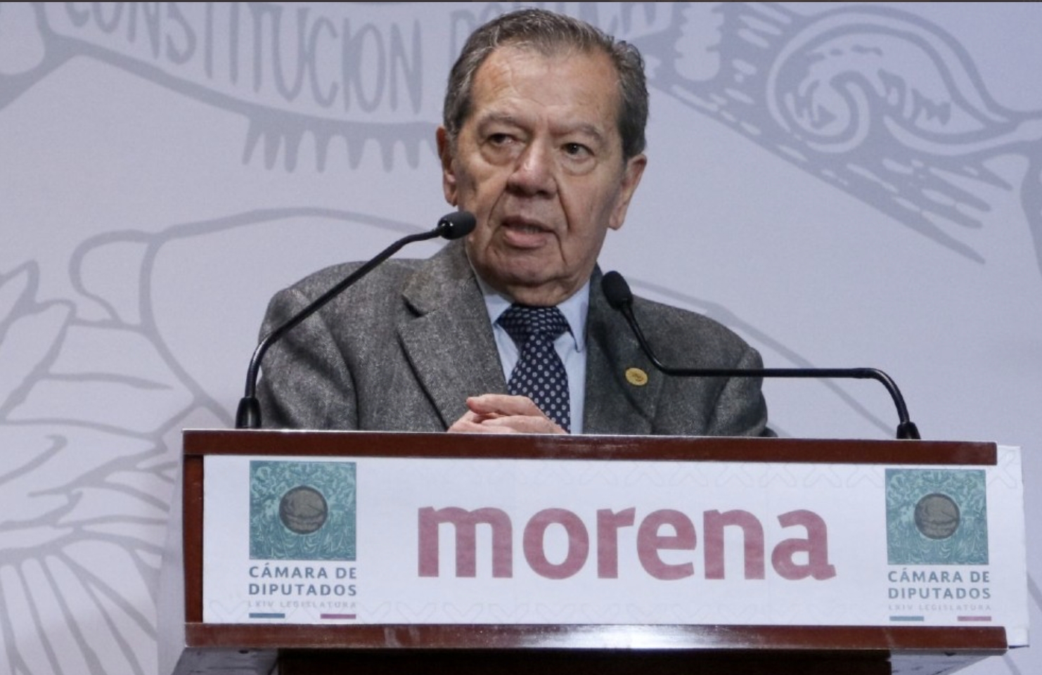 Porfirio Muñoz Ledo anuncia: “Tomaré la presidencia de Morena mañana”