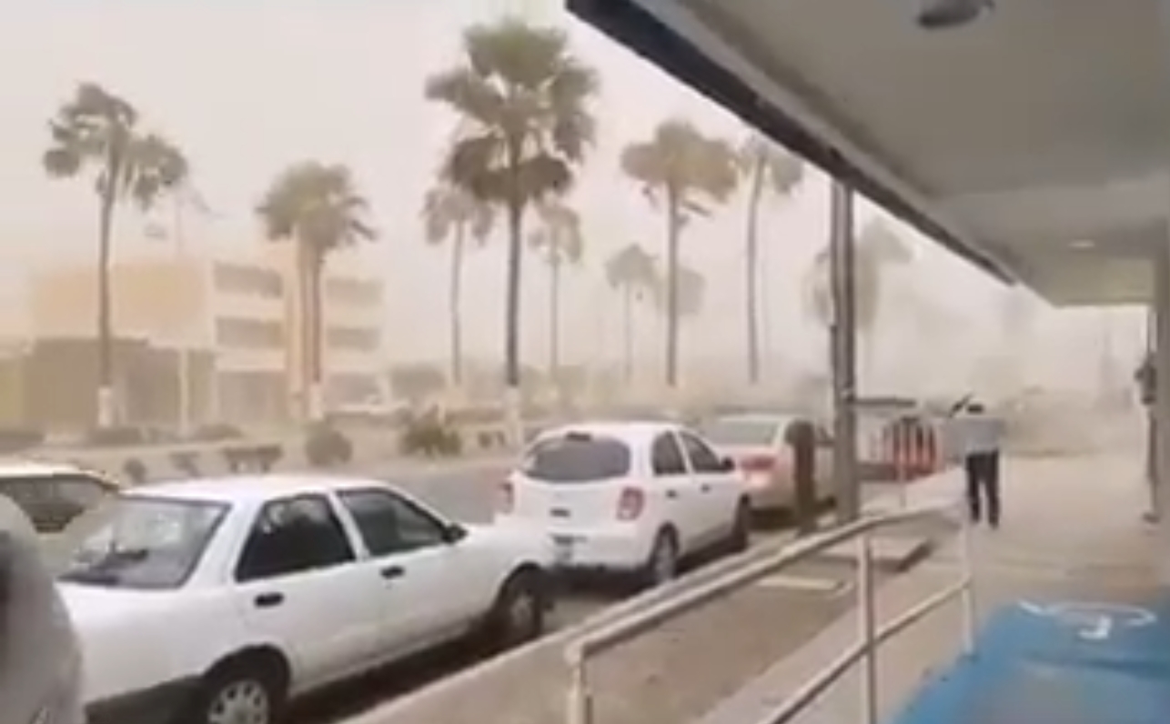 ¿Por qué ocurrió la tormenta de polvo en BCS? La Conagua lo explica