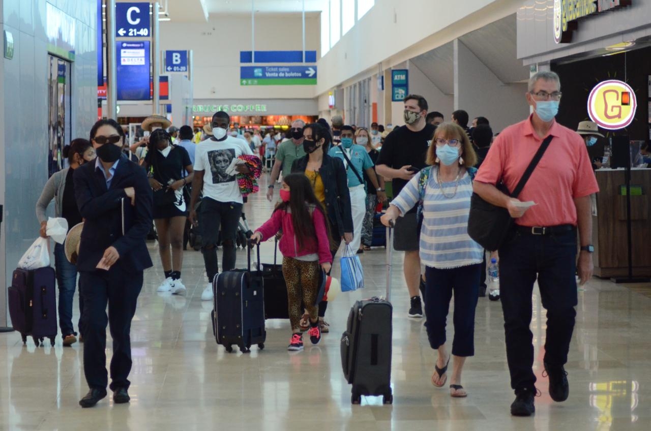 Disminuyen operaciones en el Aeropuerto de Cancún; sólo 223 operaciones este martes