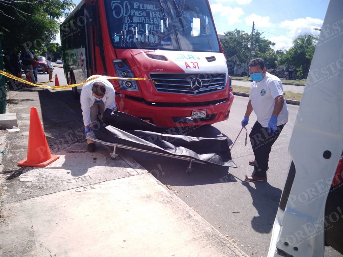 Abuelito muere sentado en un camión de Situr; tenía dificultades para respirar