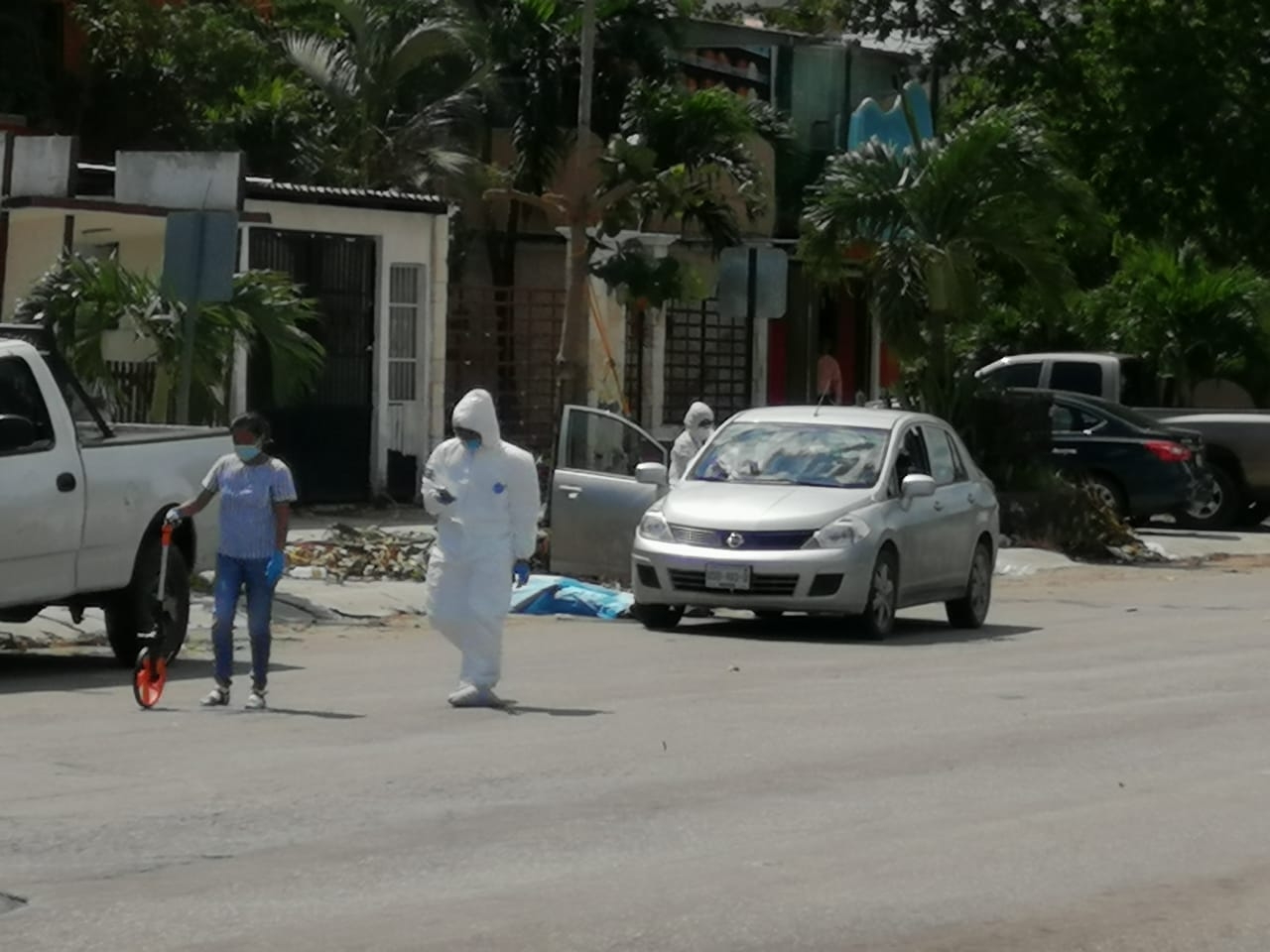 Los hechos ocurrieron a escasos metros del edificio de la Secretaría General de Seguridad Pública. Foto: Por Esto!