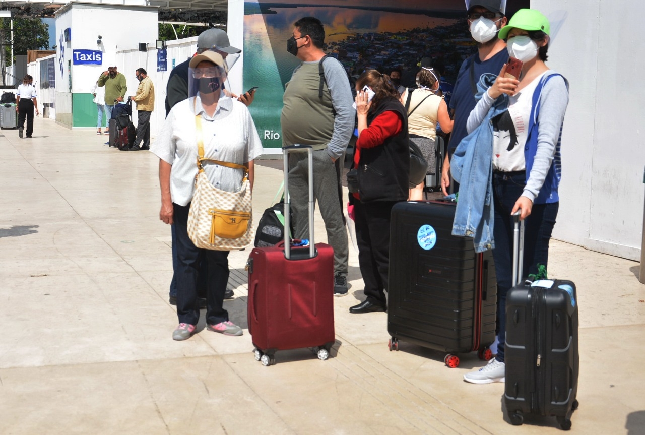 Fueron cuatro las aerolíneas que operaron el día de hoy  Foto: Elena Gómez