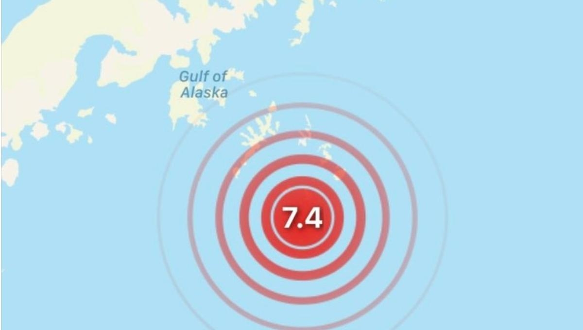 Tras el terremoto sucedido hace unos momentos en Alaska, la Semar ha descartado una alerta de Tsunami para México. 
Foto: @SkyAlertMx