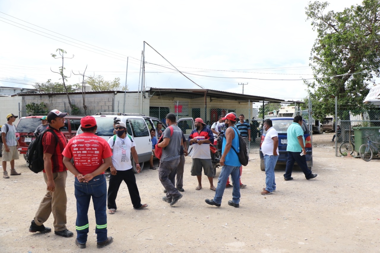 Tras paro laboral, pagarán adeudos a recolectores de basura en Cancún