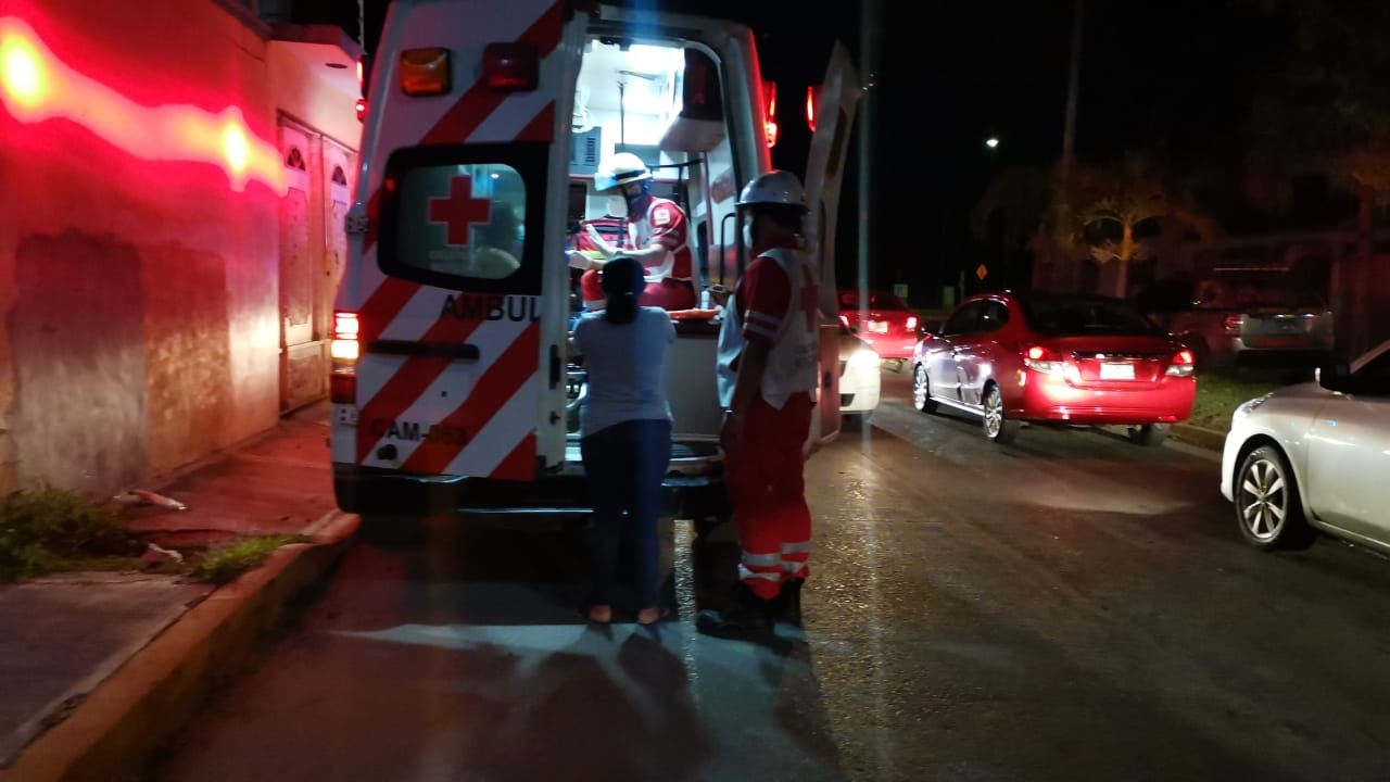 El responsable escapó toda velocidad con dirección a la colonia Tierra y libertad. Foto: Ricardo Jiménez