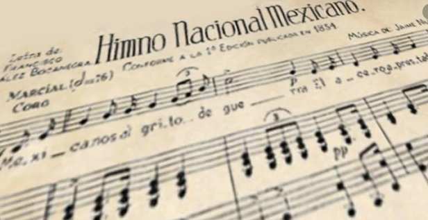 La letra es de Francisco González Bocanegra y  la música de Jaime Nunó. Foto: Gobierno Federal