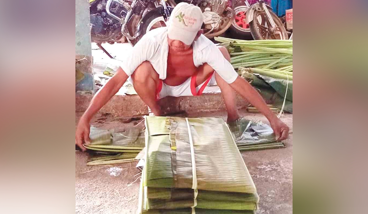 Akil: principal productor de la hoja de plátano, elemento esencial para el pib