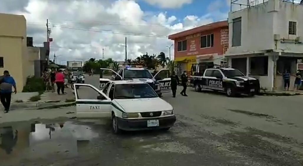 Intentó asaltar un taxi y fue detenido en Cancún