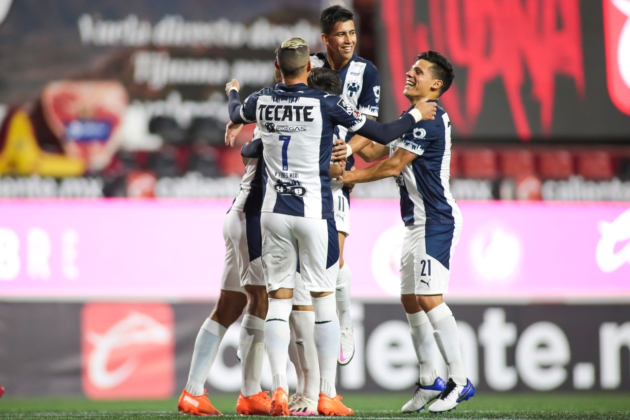 Un gol de penal puso la ventaja para los Rayados Foto: @CopaMx