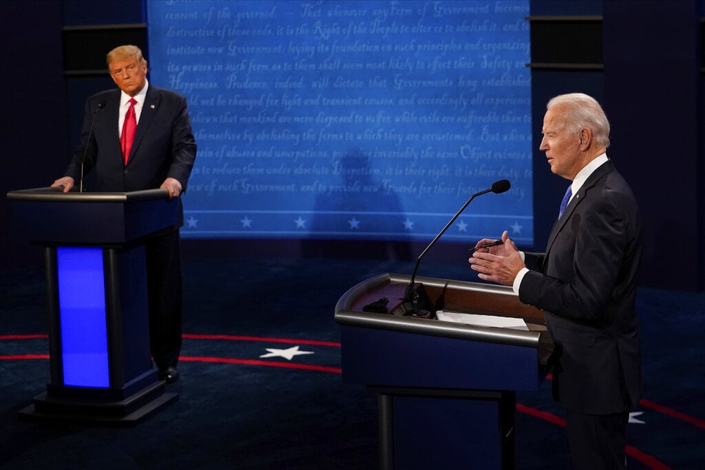 Trump o Biden ¿quién fue el ganador en el último debate previo a las elecciones de EU?