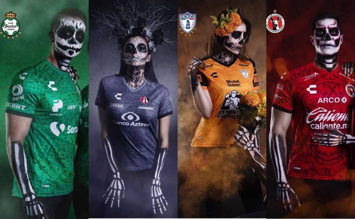 Equipos mexicanos lanzan jerseys conmemorativos por Día de Muertos