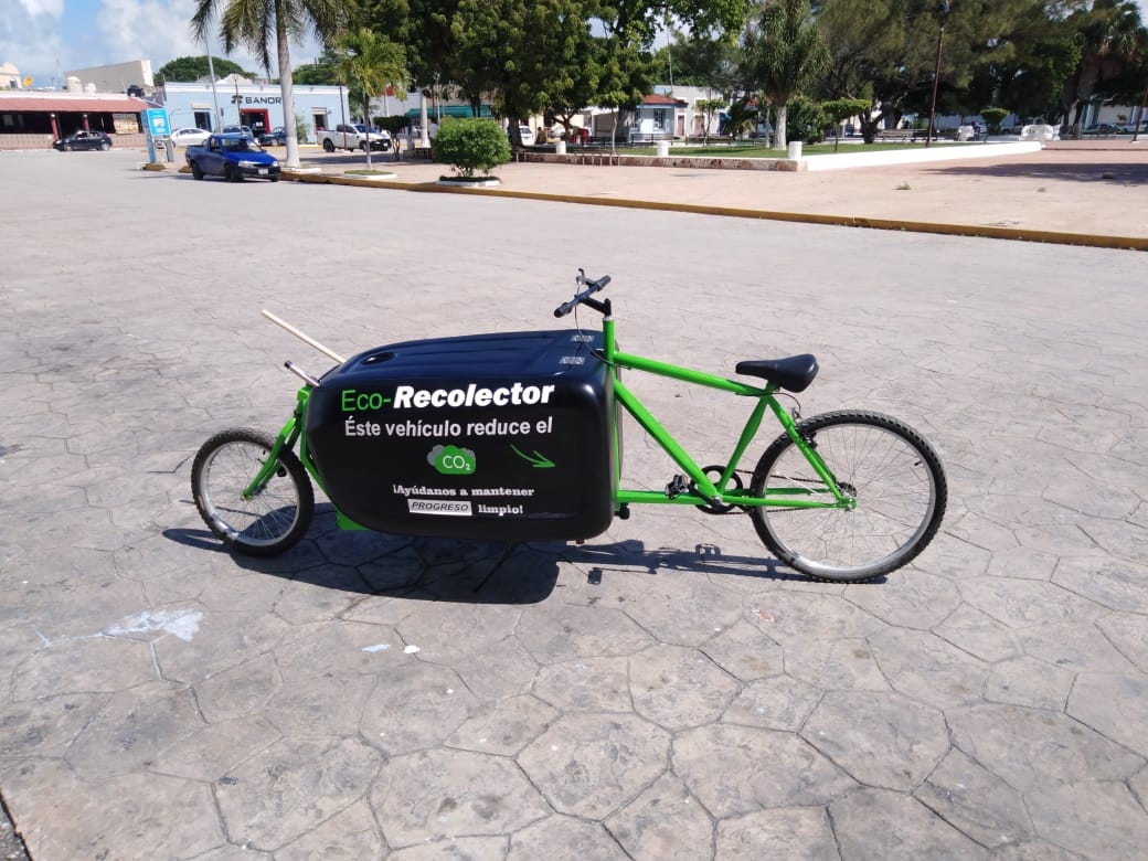 Presentan bicicletas ecológicas para mantener limpia a la ciudad de Progreso