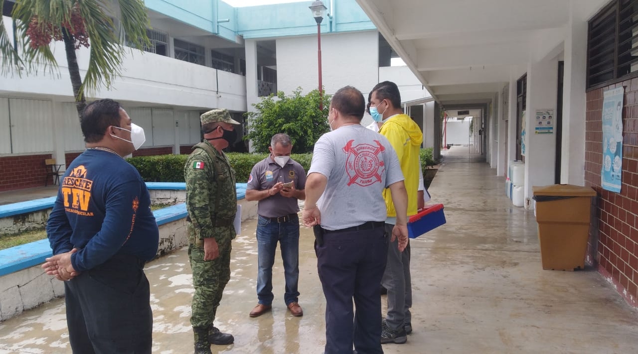 Activan tres refugios en Tulum por posible afectación de Zeta