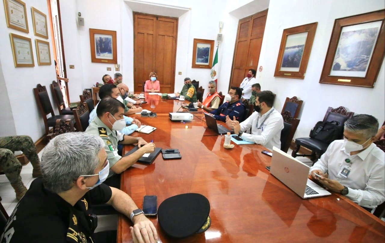 Sesiona comité de Protección Civil en Yucatán ante cercanía de Zeta