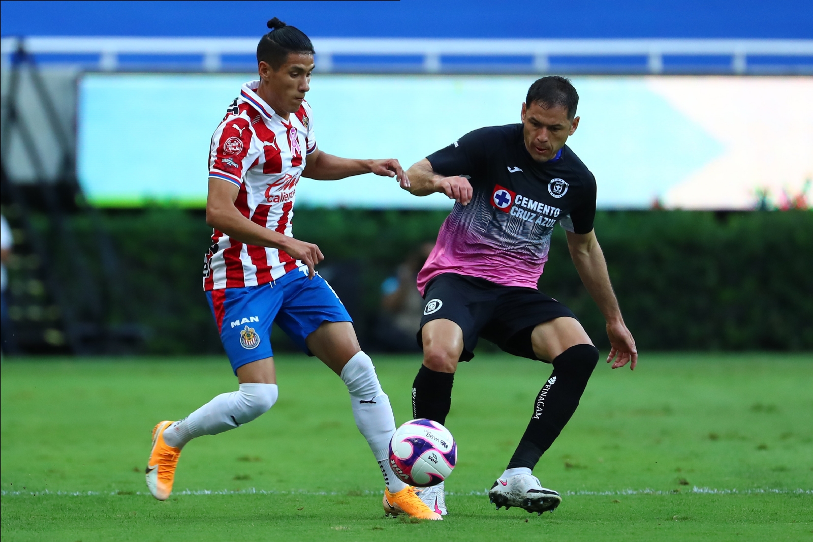 Las Chivas no pudieron hacer nada frente al arco de La Máquina Foto: @chivastvmx