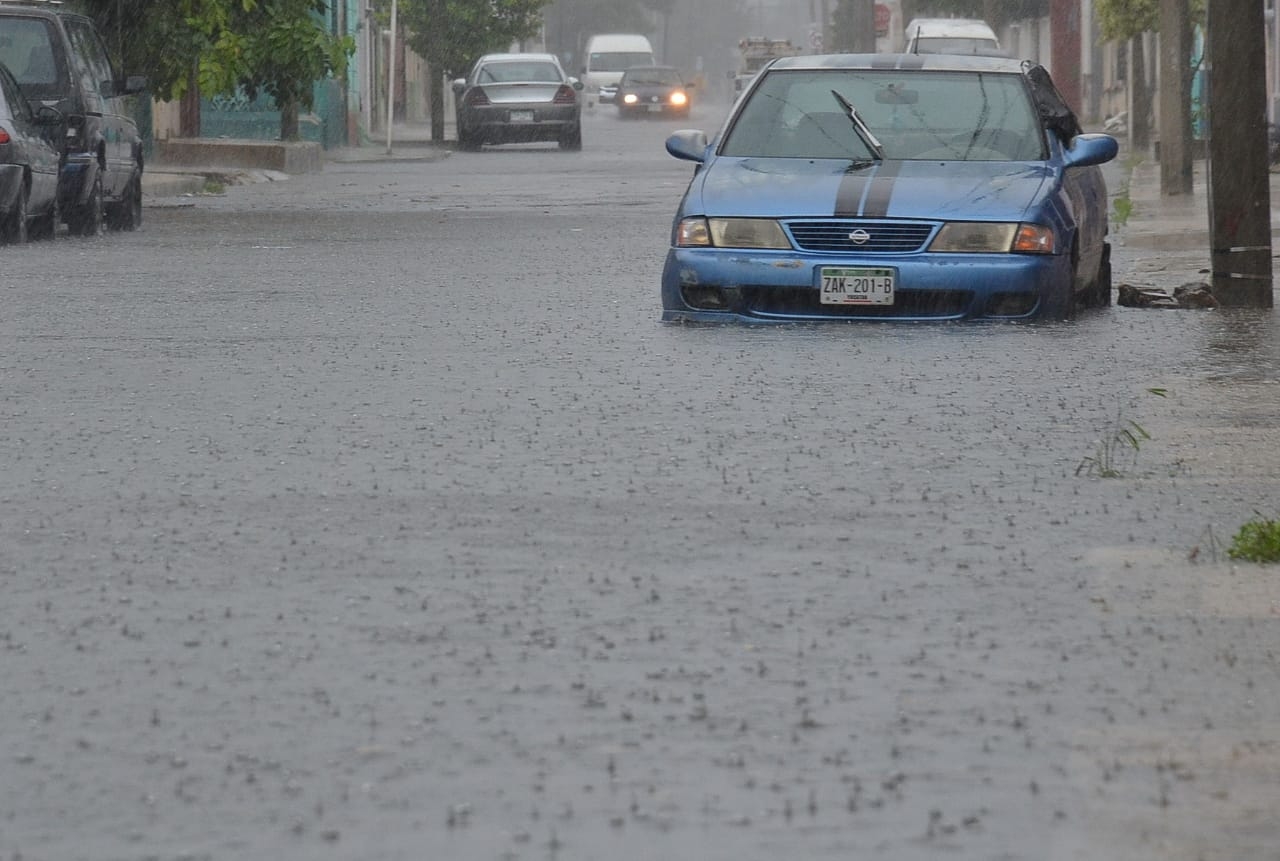 El fenómeno natural causó lluvias y derribo de árboles pero ningún deceso en la capital Yucateca Foto: Oscar Suaste