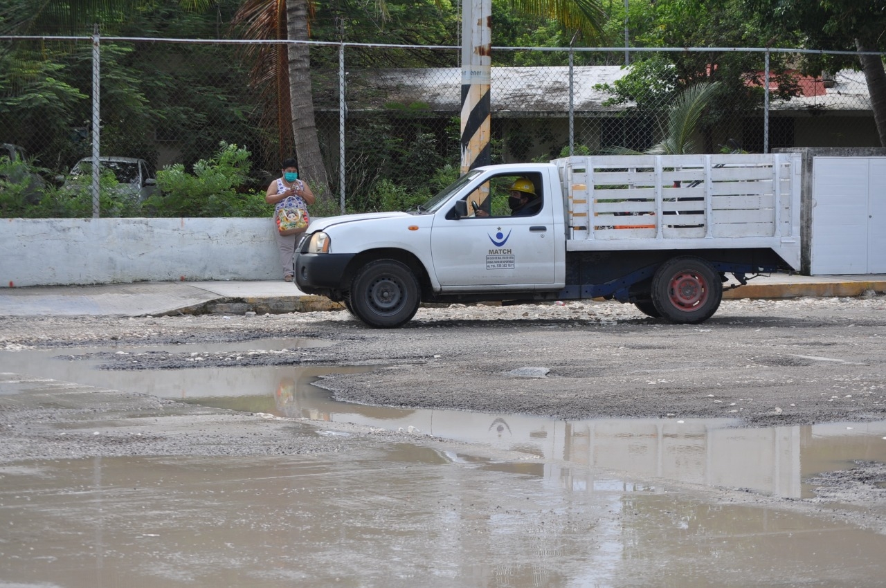 Anuncian rehabilitación del acceso cuatro al Puerto Industrial en Ciudad del Carmen