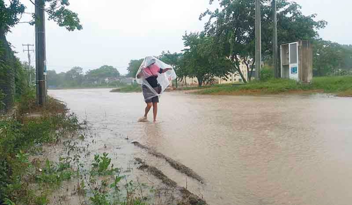 Hunucmá se mantuvo en calma pese a las lluvias de Zeta