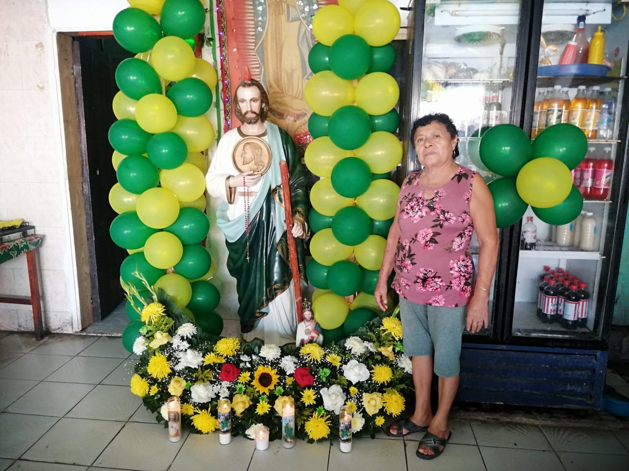 Pese a crisis, celebran a San Judas Tadeo en Ciudad del Carmen