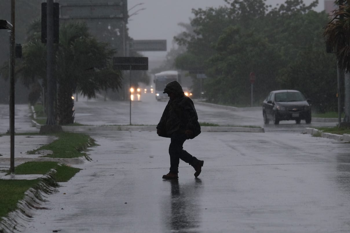 En la Península de Yucatán se espera un día cálido y con lluvias fuertes, sobre todo en Campeche. Foto: Cuautémoc Moreno