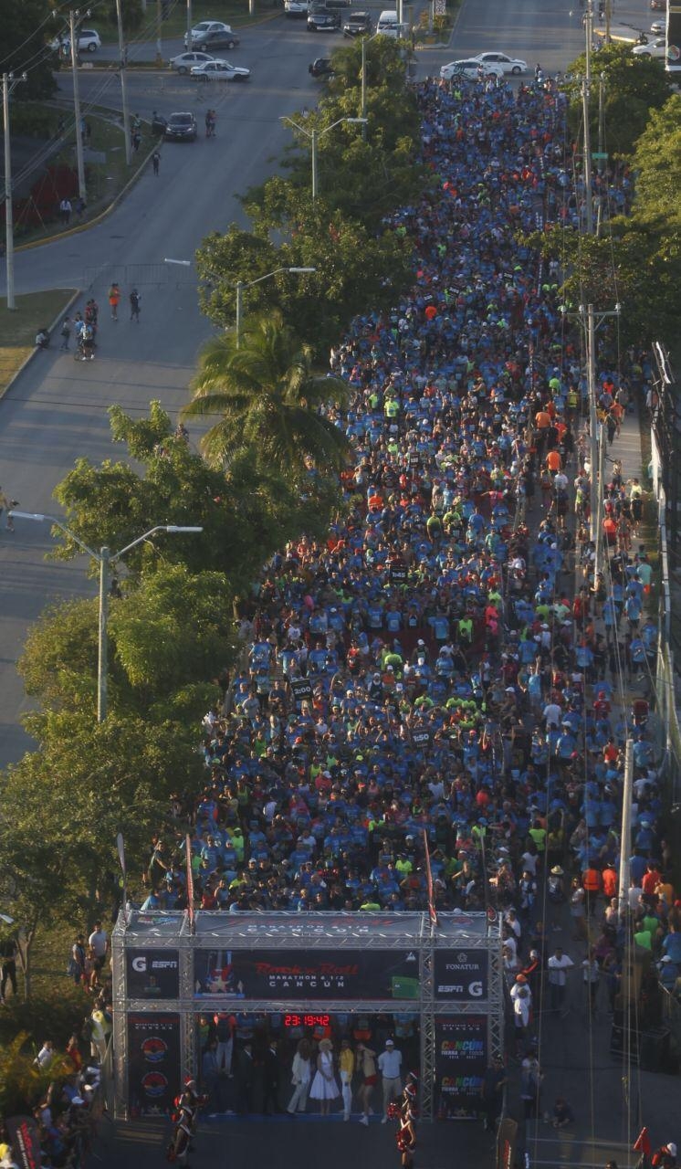 Por pandemia, cancelan Maratón Internacional Nocturno de Cancún