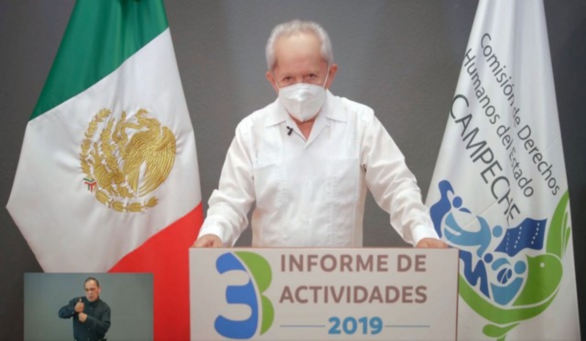 Antonio Renedo Dorantes, presidente de la Comisión de
Derechos Humanos del Estado de Campeche. Foto: Por Esto!