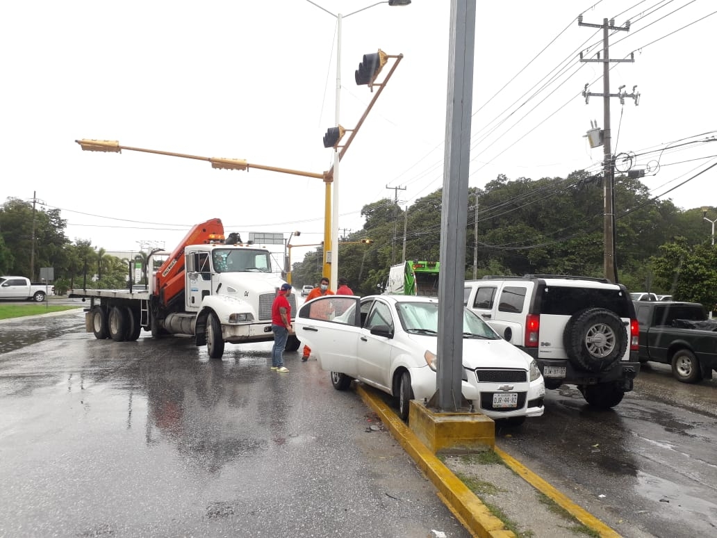 EL responsable del accidente fue asegurado por las autoridades policiales. Foto: José Pacheco