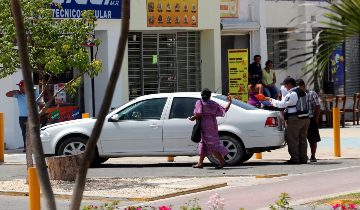 Zona norte y plazas comerciales de Cancún, con alta incidencia en robo de vehículos