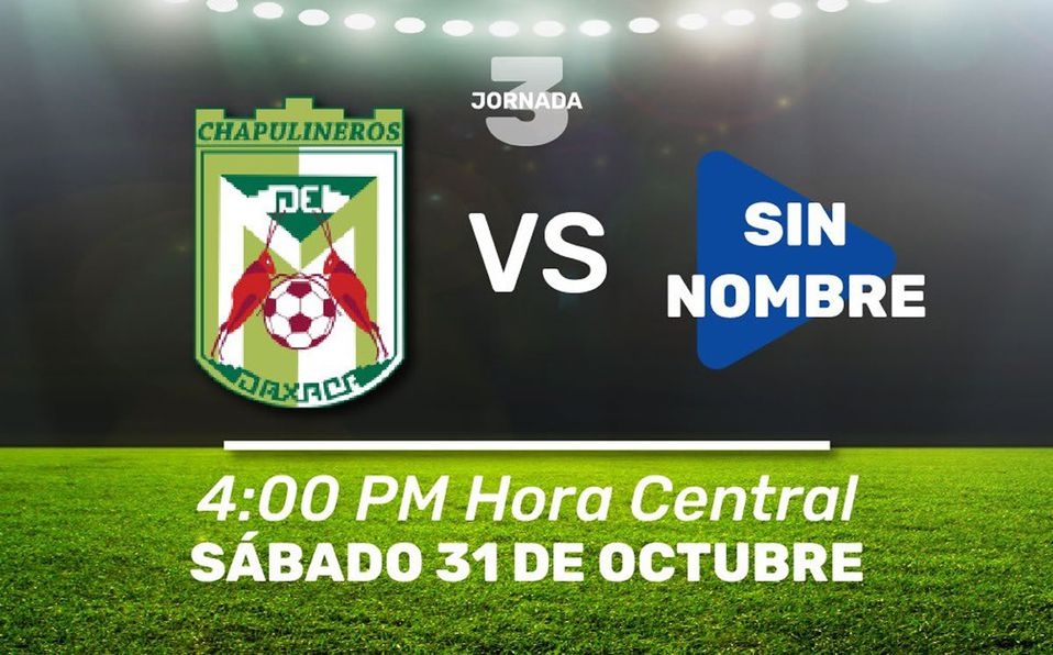 ¡No es broma! Debuta el equipo "Sin Nombre" en la Liga de Balompié Mexicano