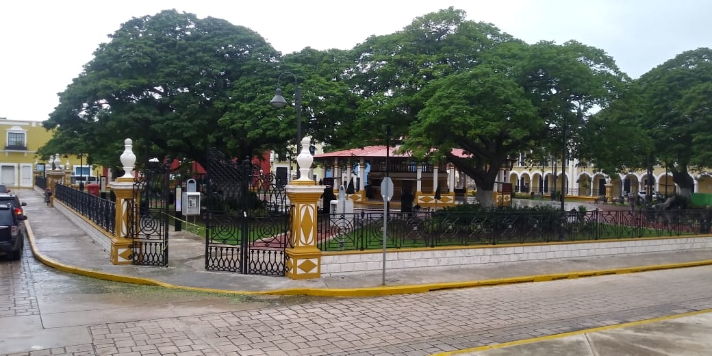 El DIF Estatal realizó actividades a puerta cerrada en Campeche. Foto: Alan Gómez