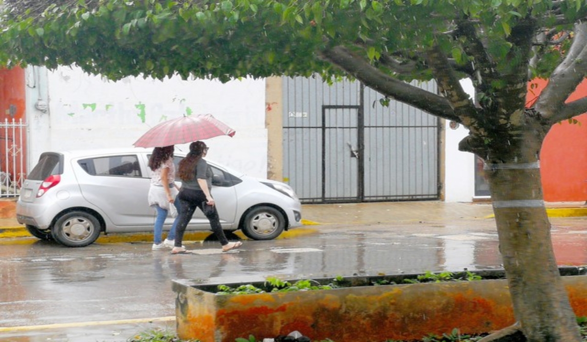 Las lluvias del fin de semana por el paso de la Tormenta Gamma no han generado afectaciones serias. Foto: Jorge Aké.