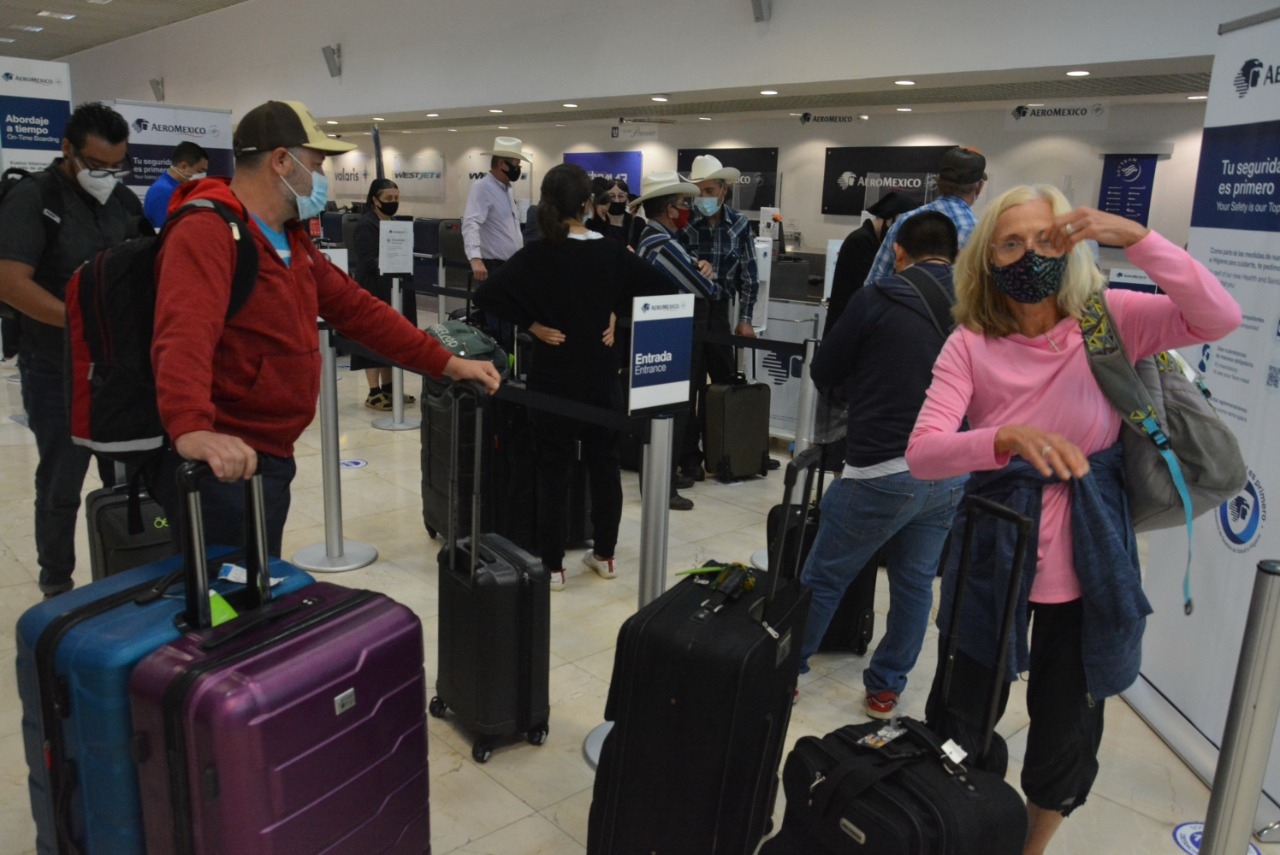 Pese al mal tiempo, hubo 22 vuelos en el Aeropuerto de Mérida