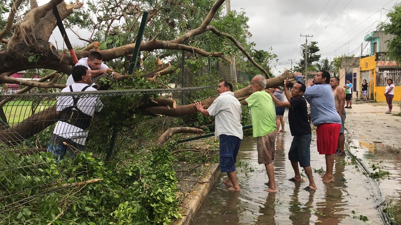 Daños del Huracán Delta en Cancún: FOTOS