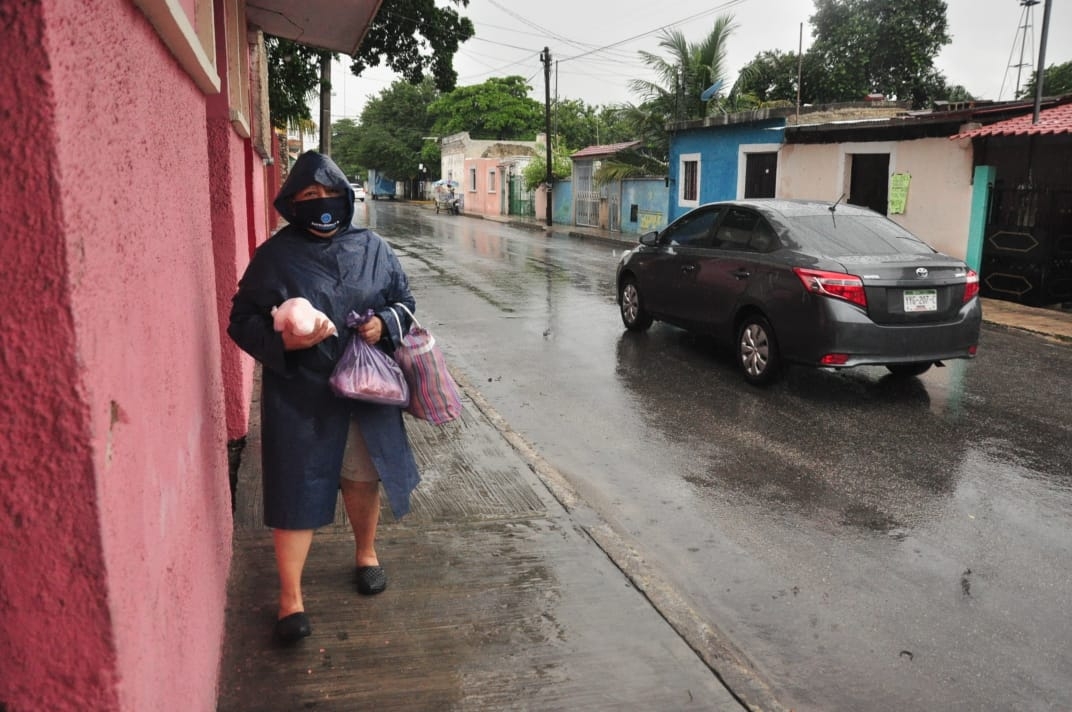 Efectos del Huracán Delta comienzan a sentirse en Mérida