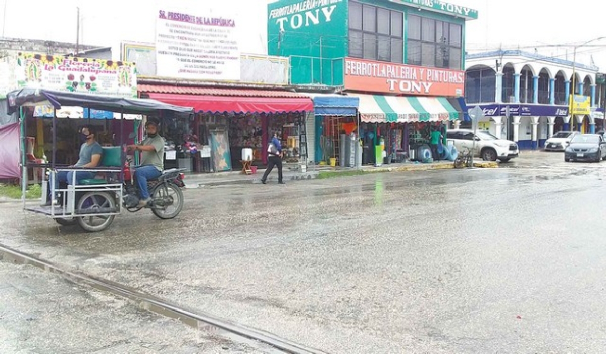 Comerciantes en Escárcega denuncian exclusión por parte de los encargados del Tren Maya