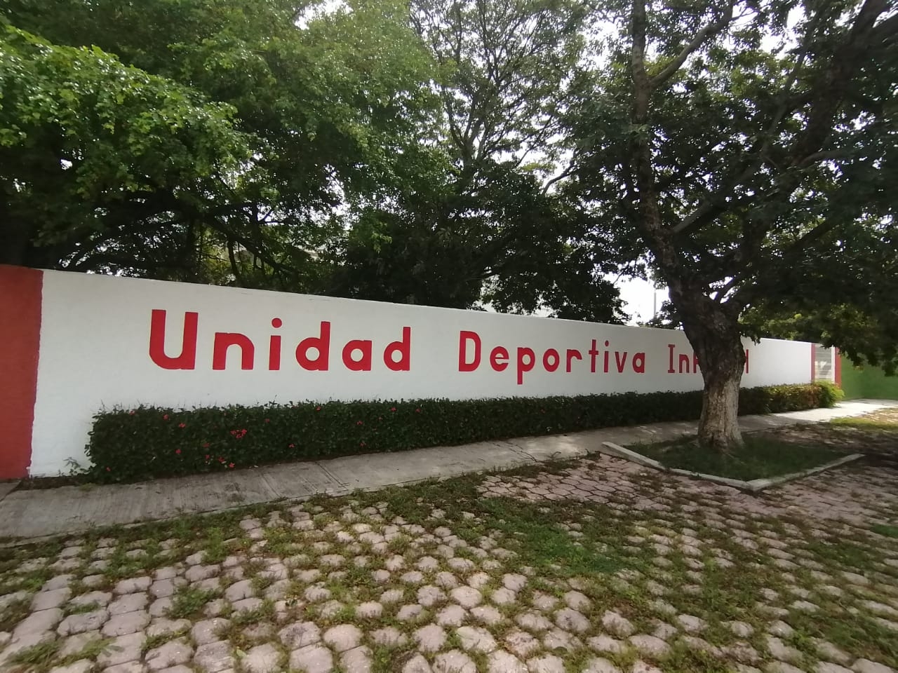 La empresa recibió en óptimas condiciones la remodelación de la Unidad Deportiva Infantil el 12 de abril del 2019. Foto: Emmanuel Sansores