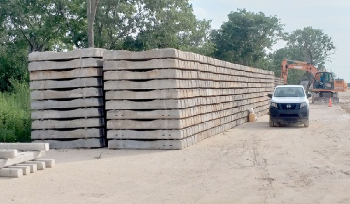 Encargados del megaproyecto eligieron el área por su ubicación estratégica entre Calkiní y Campeche. Foto: Javier Pool.