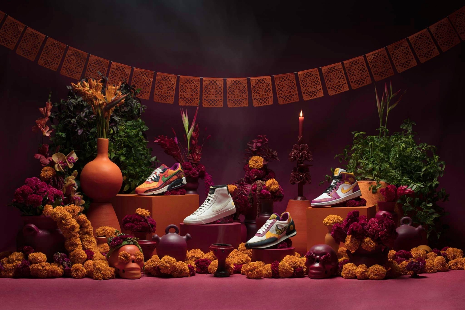 Nike lanza colección para celebrar el Día de Muertos