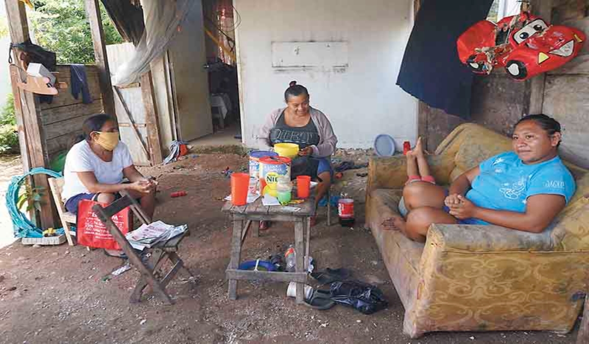 En La Guadalupana hay 25 familias, donde ya se trabaja la red de agua potable y luz. Foto: Edwin Aguilar.